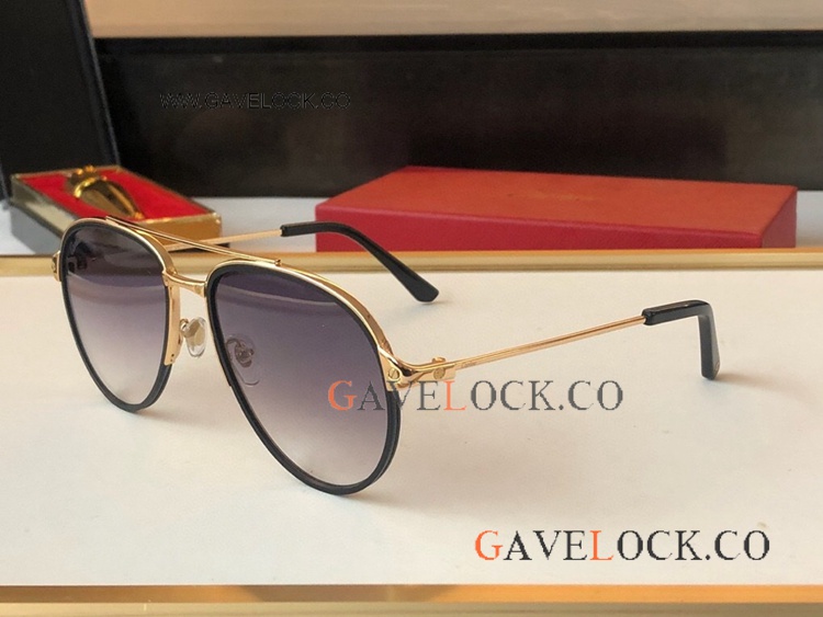 Cartier Santos de Mens's Sunglasses Double Bridge ct0325s